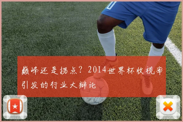 巅峰还是拐点？2014世界杯收视率引发的行业大辩论